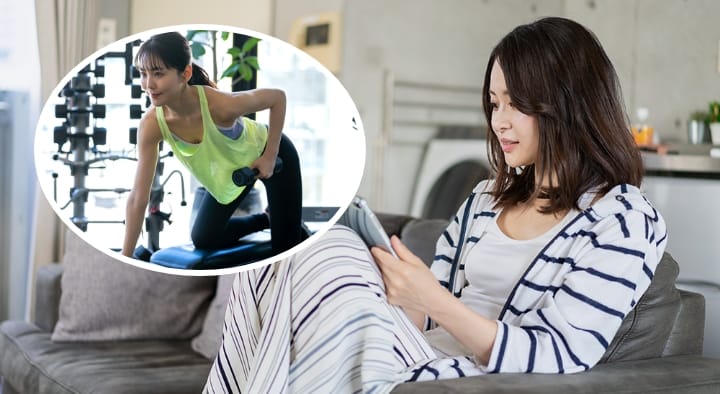 週末だけ運動し、週末以外は座りっぱなしの女性